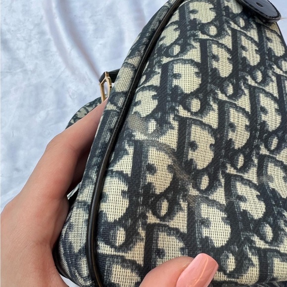 🚨🚨SOLD🚨🚨Dior Navy Trotter Boston Bag - Picture 10 of 14